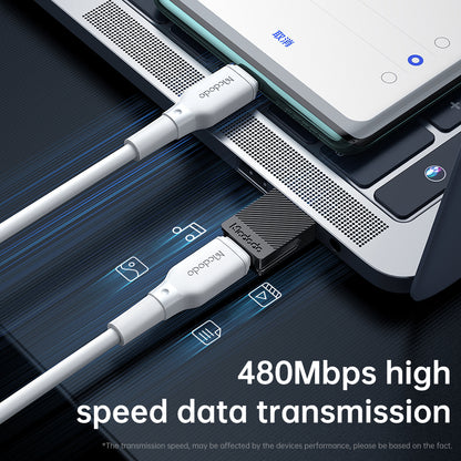 Adapter for Data og Lading USB-C - USB-A McDodo OT-6970, Svart