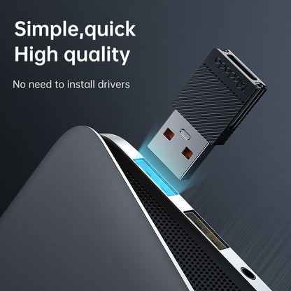 Adapter for Data og Lading USB-C - USB-A McDodo OT-6970, Svart