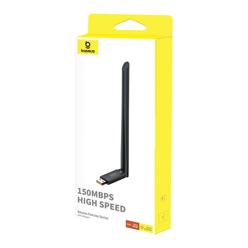 Trådløs forlengeradapter Baseus BS-OH171, 150Mbps, Svart B01317600111-00