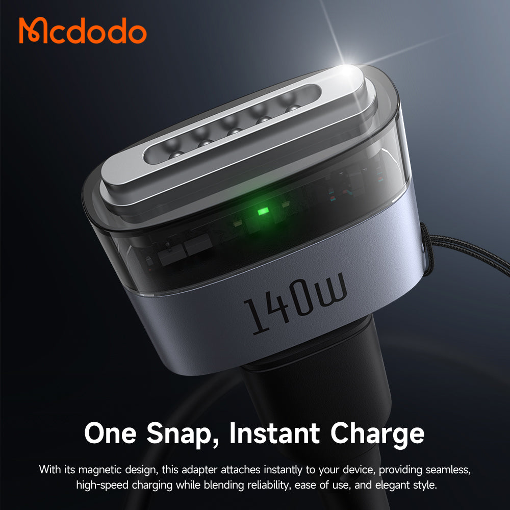 USB-C Ladeadapter - MagSafe 3 McDodo OT-8850, Svart