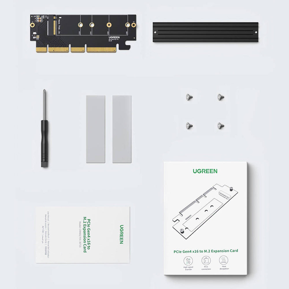 SSD-grensesnittadapter UGREEN CM465 (30715), NVMe M.2 - PCIe 4.0 X4