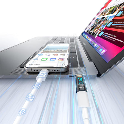 Adapter Media Techsuit A23, USB-C, Grå