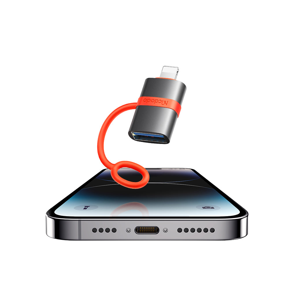OTG Lightning - USB-A McDodo OT-2600, Grå