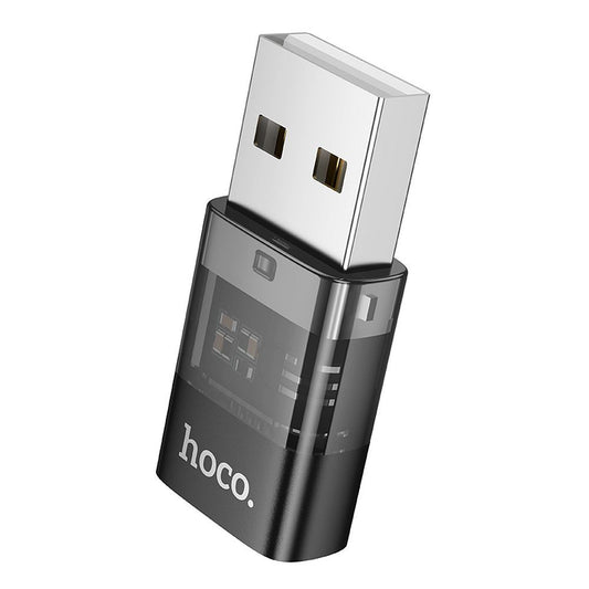 USB-C til USB-A HOCO UA36C Data- og Ladeadapter, Svart