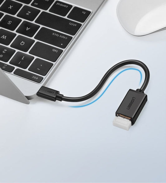 USB-C til USB-A OTG-adapter UGREEN US154, svart 