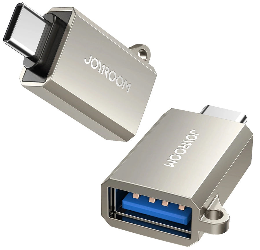 OTG-adapter USB-C - USB-A Joyroom S-H151, Sølv