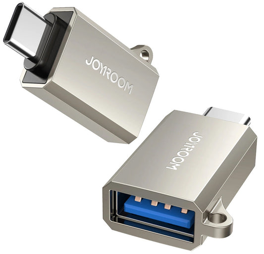 OTG-adapter USB-C - USB-A Joyroom S-H151, Sølv
