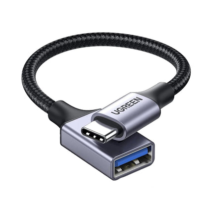 OTG-adapter USB-C - USB-A UGREEN US378 (70889), Grå