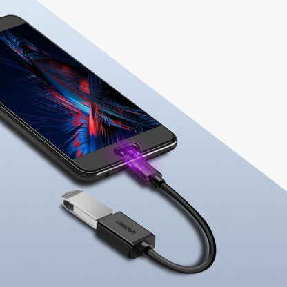 USB-C til USB-A OTG-adapter UGREEN US154, svart 
