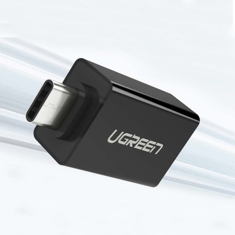 OTG-adapter USB-C - USB-A UGREEN US173, Svart