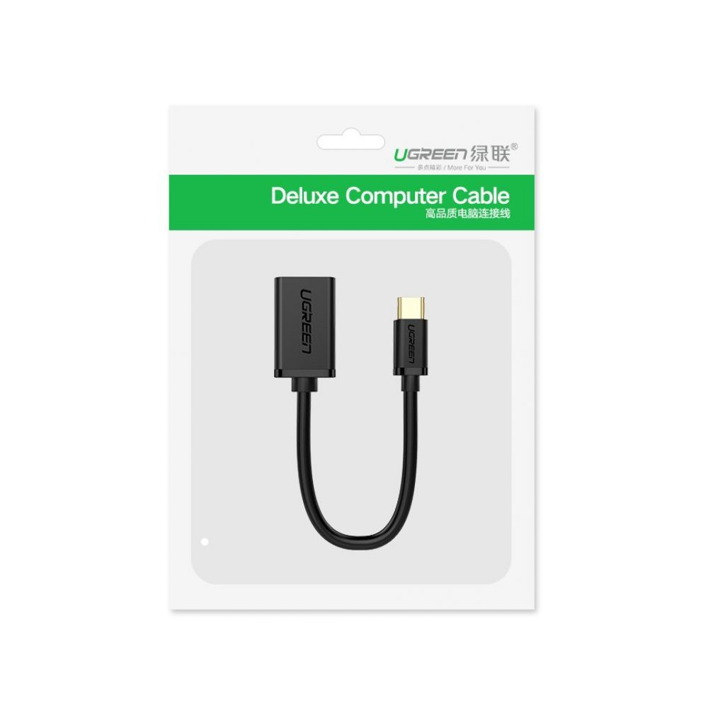 USB-C til USB-A OTG-adapter UGREEN US154, svart 