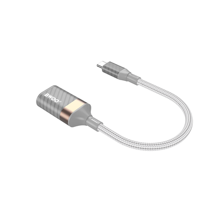 OTG-adapter USB-C - USB-A BWOO BZ69, Grå