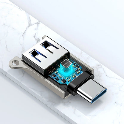 OTG-adapter USB-C - USB-A Joyroom S-H151, Sølv