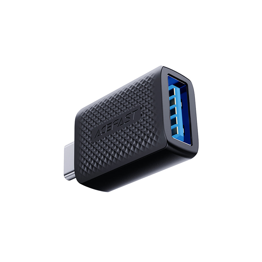 OTG-adapter USB-C - USB-A Acefast J1, Svart