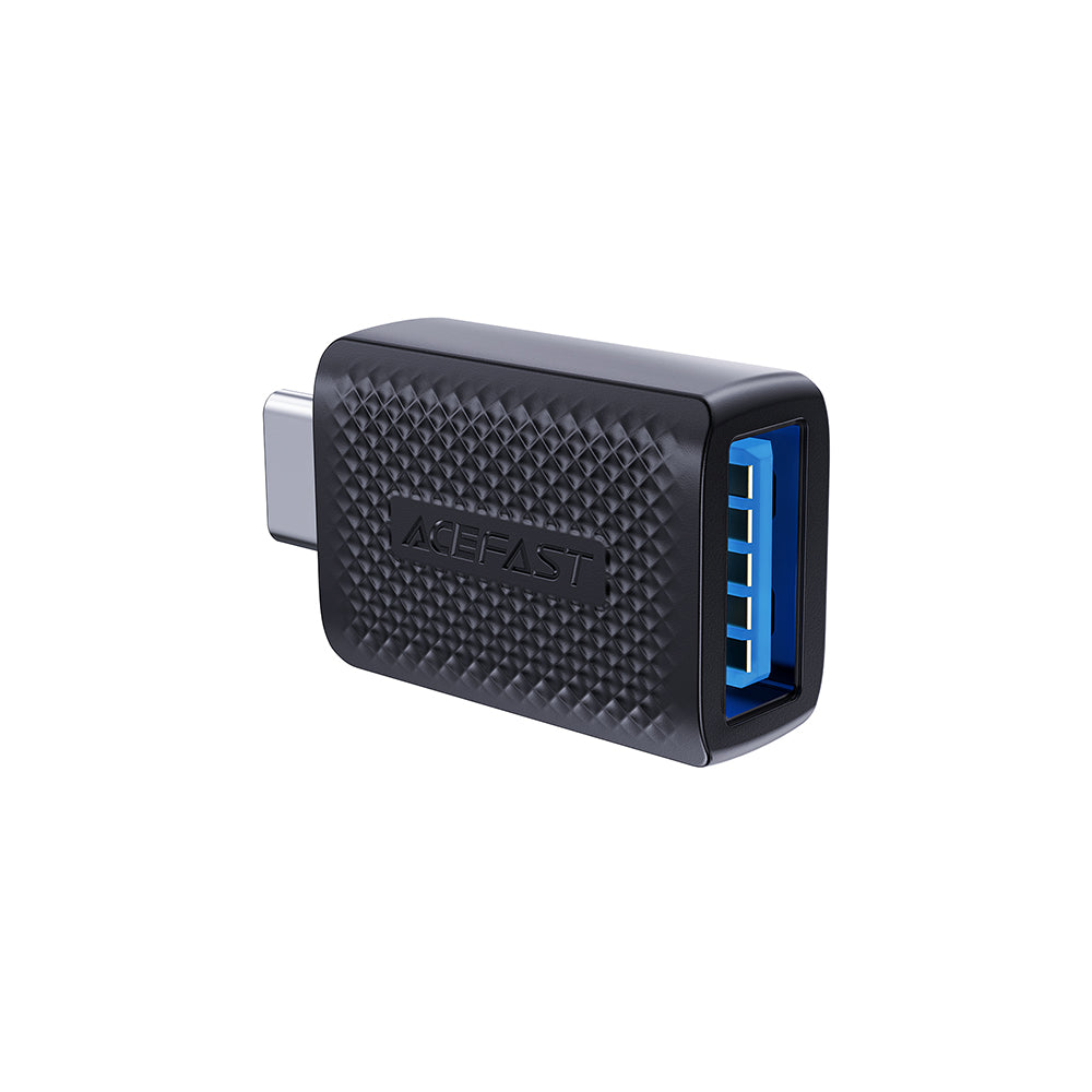 OTG-adapter USB-C - USB-A Acefast J1, Svart