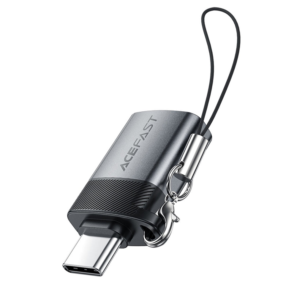 OTG-adapter USB-C - USB-A Acefast J7, Grå