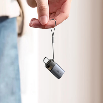 Kortleser USB-C McDodo OT-7600, USB-A (OTG) - microSD, Svart