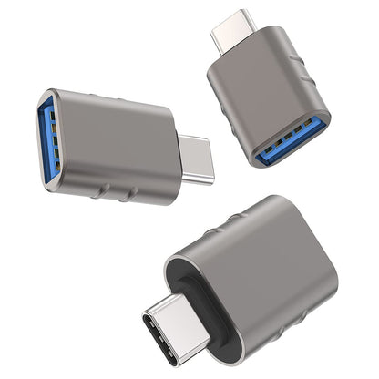 OTG-adapter USB-C - USB-A Techsuit A10 SlateVolt, Grå
