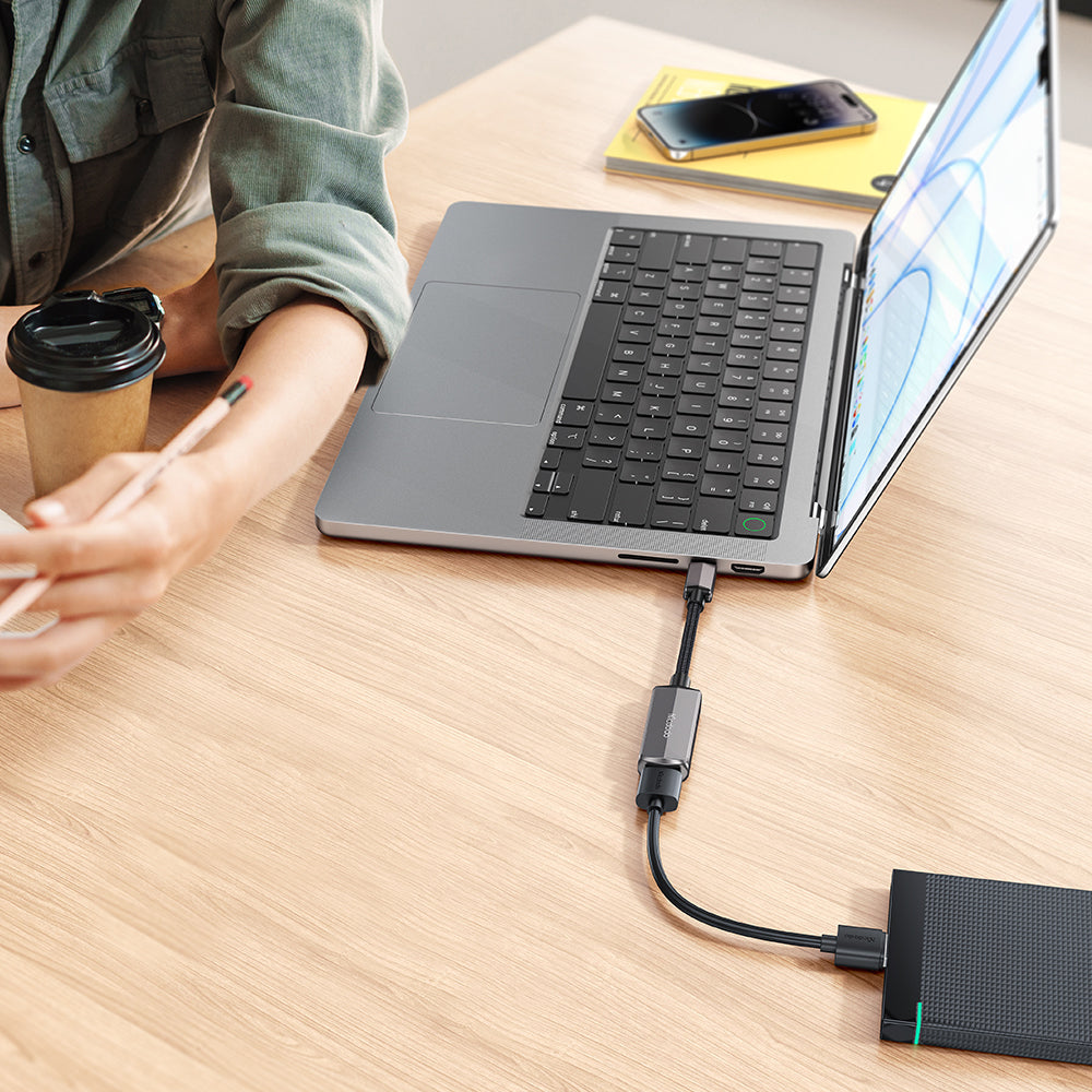 OTG-adapter USB-C - USB-A / USB-C McDodo CA-2830, Grå
