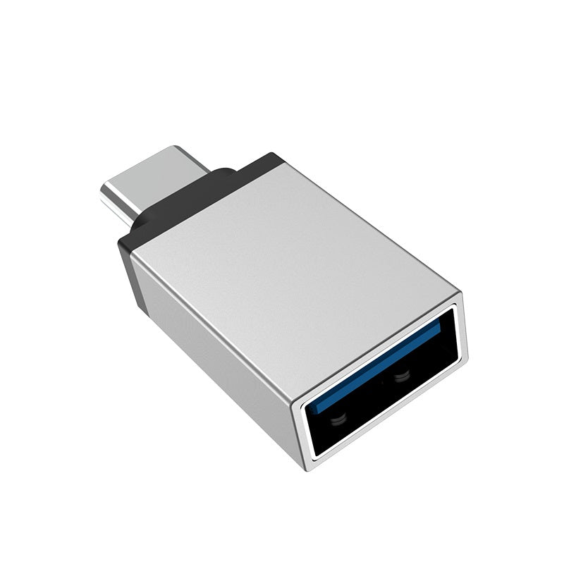 OTG-adapter USB-A - USB-C Borofone BV3, Sølv