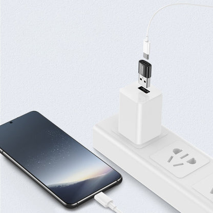 Adapter for Data and Charging USB-C - USB-A Joyroom S-H152, Set of 2 Pieces, Black