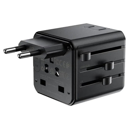 Acefast Z11 Travel nettadapter, svart