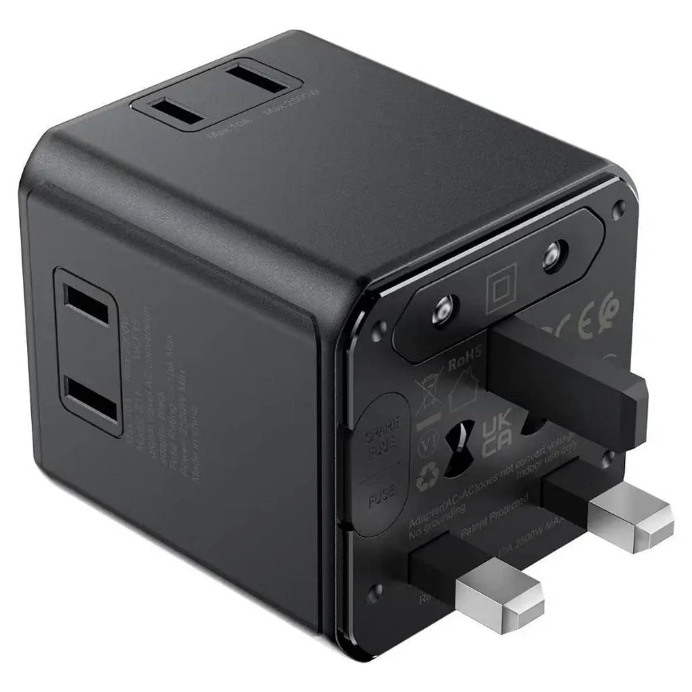Acefast Z11 Travel nettadapter, svart