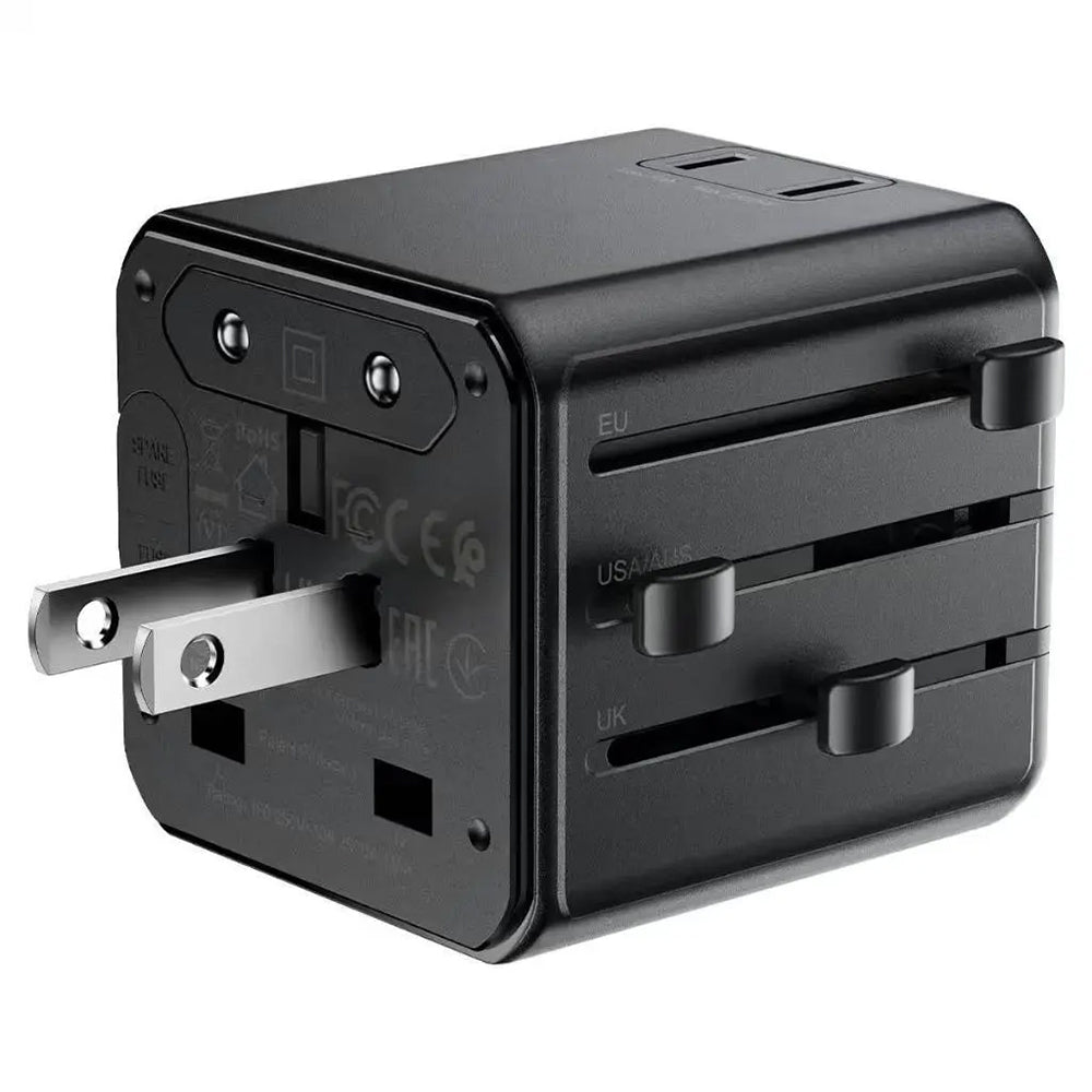Acefast Z11 Travel nettadapter, svart