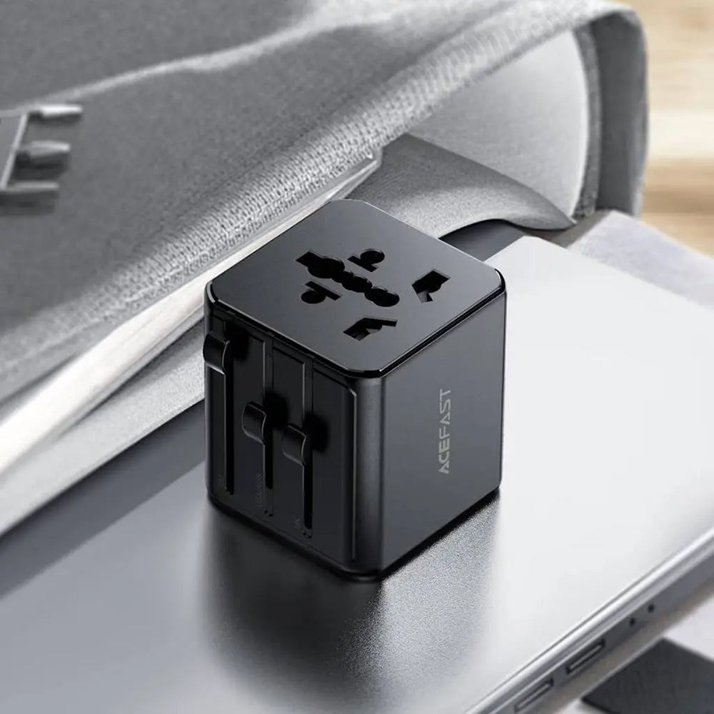 Acefast Z11 Travel nettadapter, svart