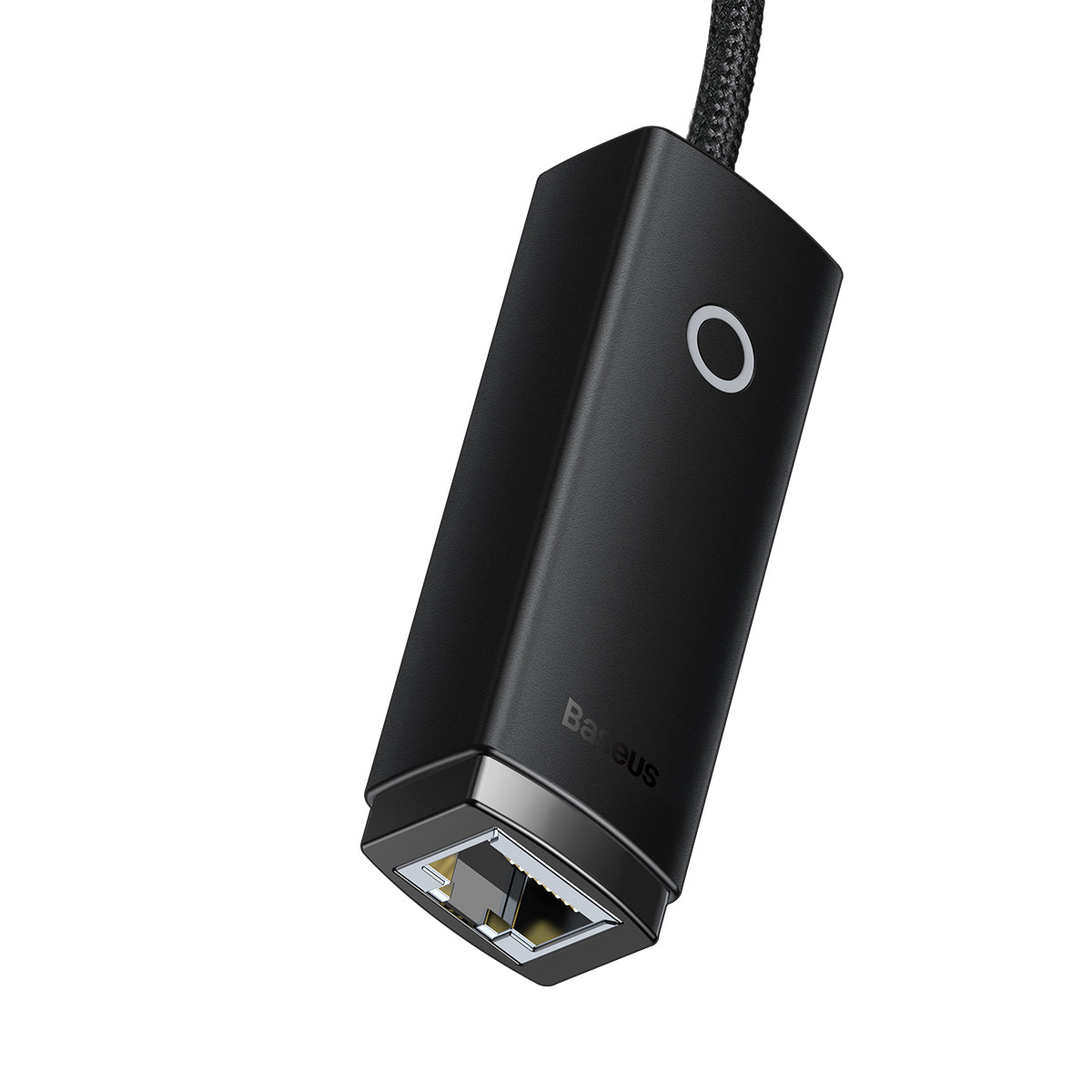 Baseus Lite nettverkskort, USB-C - RJ45, svart WKQXX000301 
