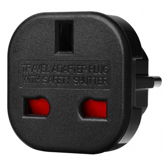 OEM Strømadapter UK - Europa, Svart
