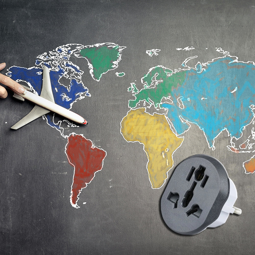 Nettverksadapter Techsuit C529 UK / US / AU - EU, Hvit