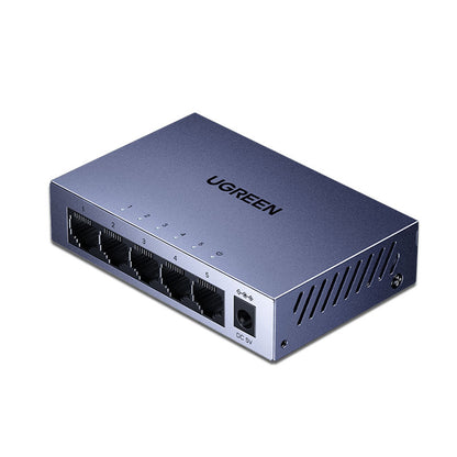 UGREEN CM933 nettverkssvitsj (65956EU), 5 x RJ45, svart