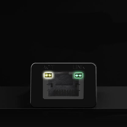 UGREEN CR110 Nettverkskort, RJ45, USB, Svart