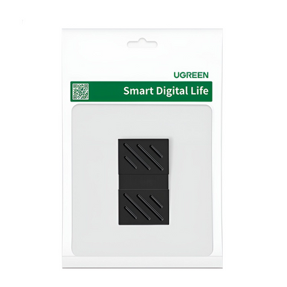 UGREEN NW114 Nettverksadapter, RJ45 - RJ45, Svart