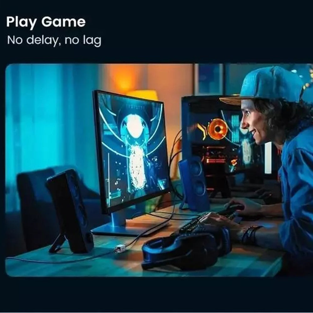 UGREEN NW261 Nettverksadapter, RJ45 - RJ45, Svart