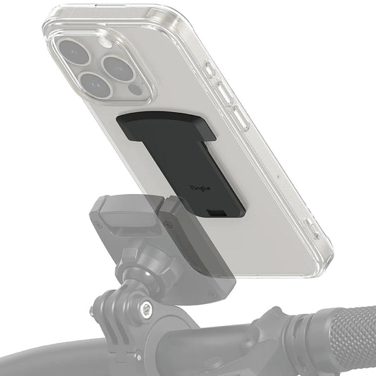Telefonadapter Ringke Quick & Go for Sykkelholder, Sett med 2 stykker, Svart