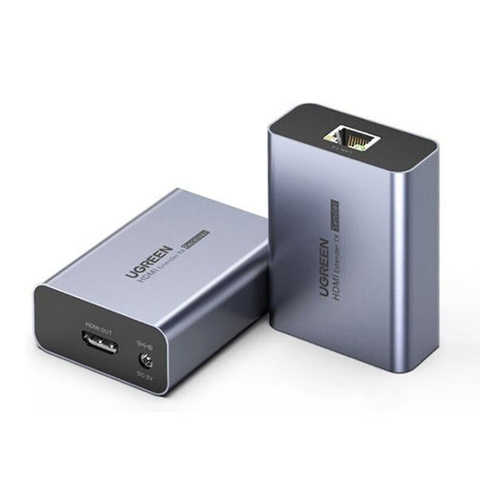 UGREEN CM455 videoadapter (20519EU), HDMI - RJ45, 1080P, grå