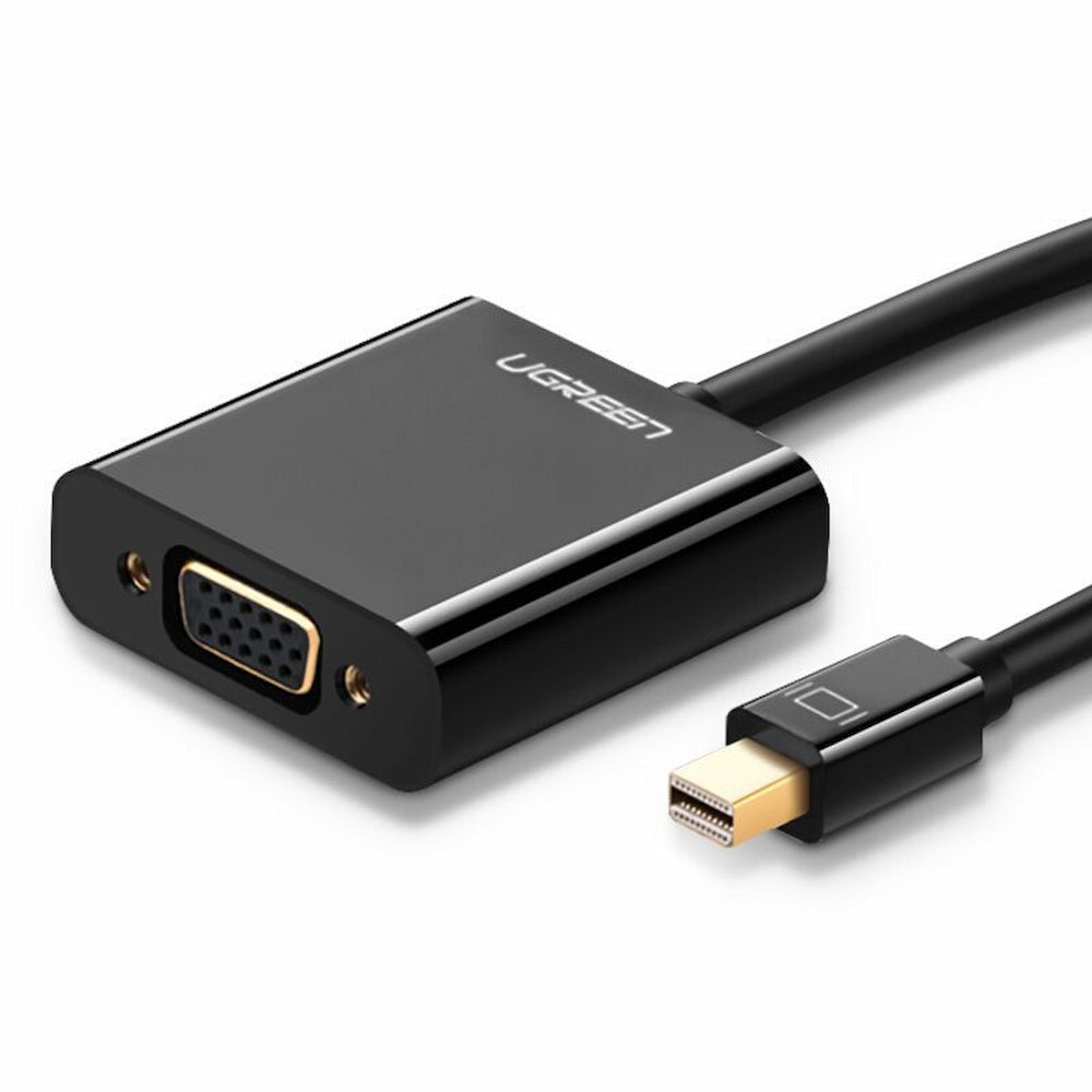 UGREEN Videoadapter, MiniDisplayPort - VGA, 1080P, Svart
