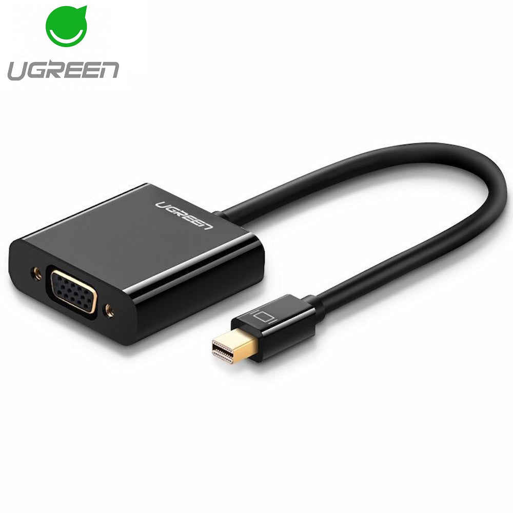 UGREEN Videoadapter, MiniDisplayPort - VGA, 1080P, Svart