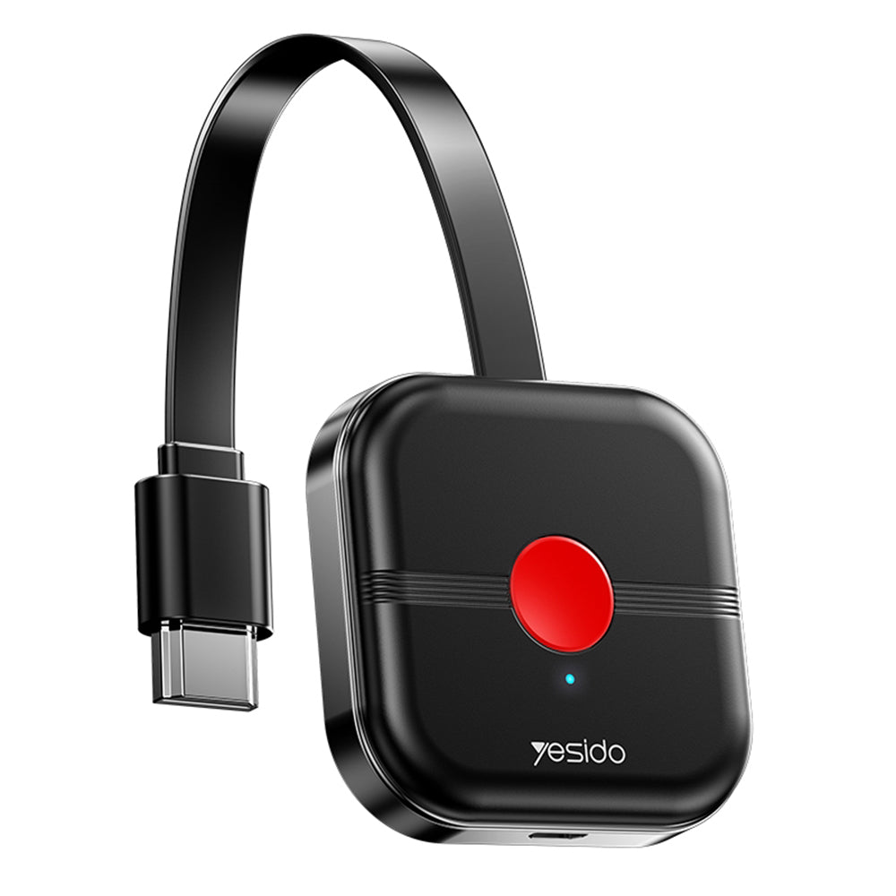Trådløs Multimedia Adapter Yesido TV10, Svart