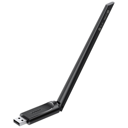 Trådløs adapter UGREEN AX900 (75109), Dual Band, Wi-Fi 6, 600Mbps, Svart