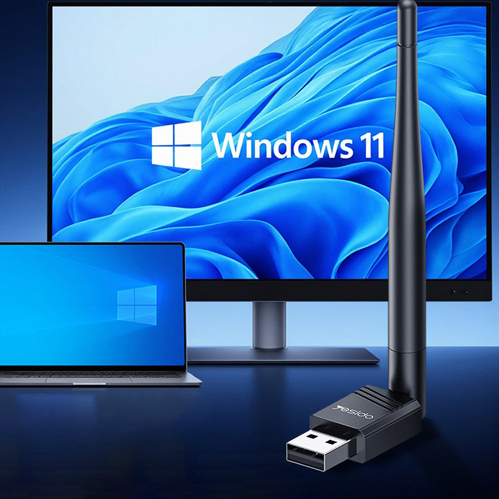 Trådløs adapter Yesido WP11, 150Mbps, Svart