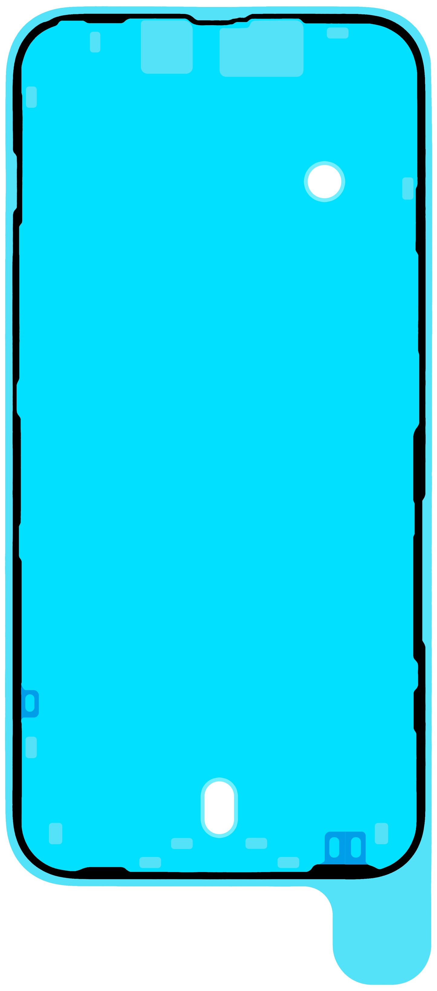 Lim for batterideksel Apple iPhone 14 Plus, Service Pack 923-08092