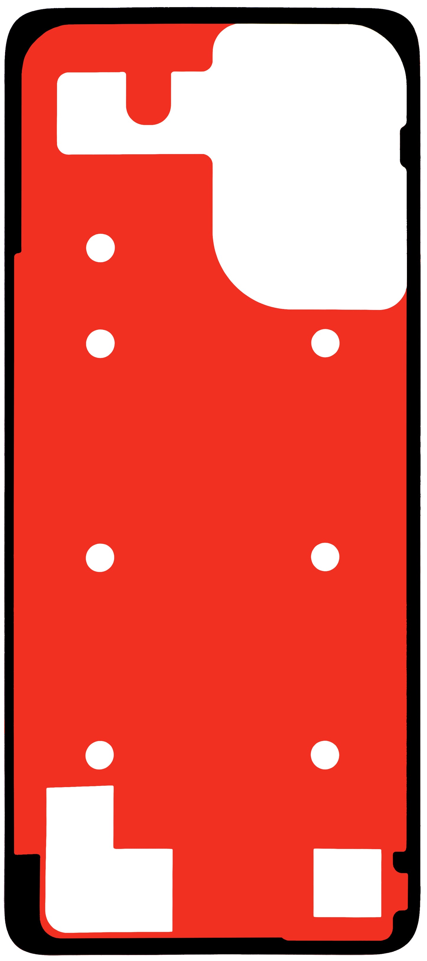 Lim Motorola Moto G06 Power / G06 batterideksel, Service Pack 5948C31280