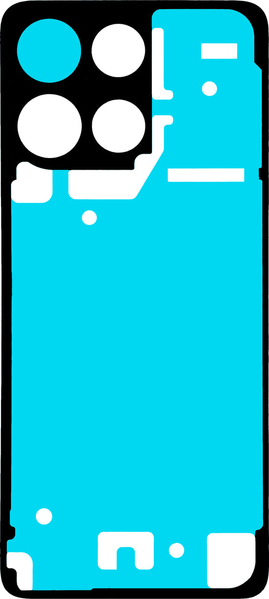 Lim Motorola Moto G17 batterideksel, Service Pack S948F12616