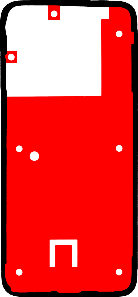 Lim Motorola Moto G77 batterideksel, Service Pack 5948C32738