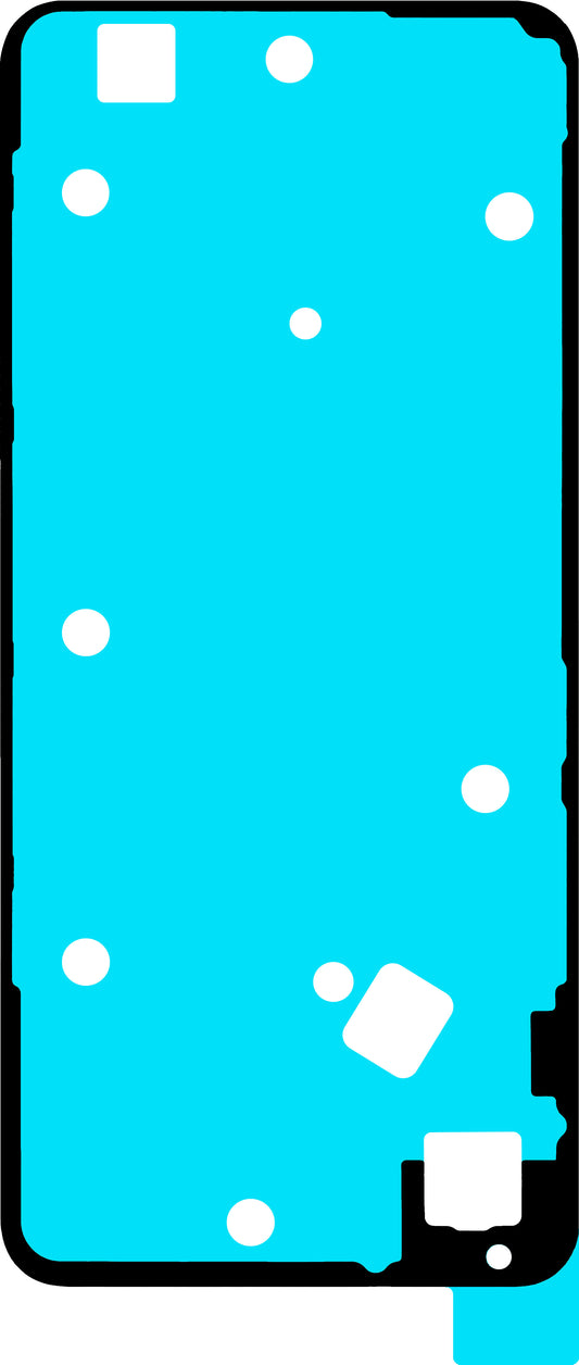 Lim for batterideksel Realme C71, Service Pack 612717000735