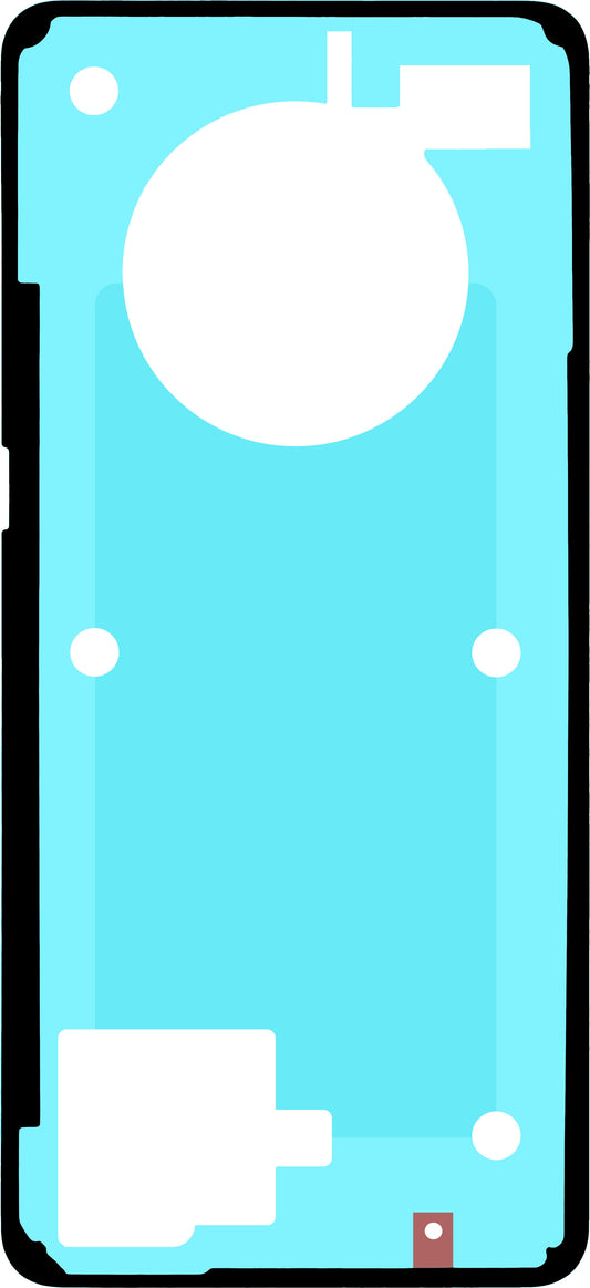 Lim til batterideksel Realme 14 Pro, Service Pack 612717000594