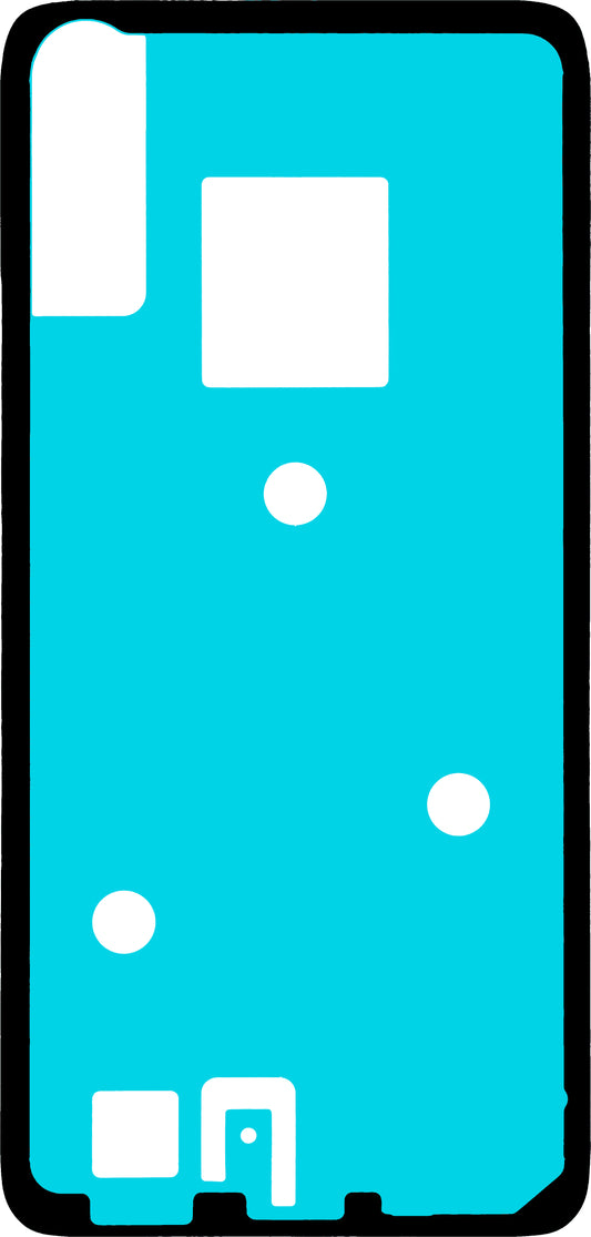 Lim for batterideksel Samsung Galaxy A20s A207, servicepakke GH81-17813A